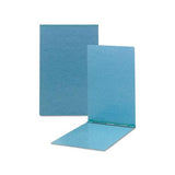 Top Opening Press Guard Report Cover, Prong Fastener, 11 X 17, Blue