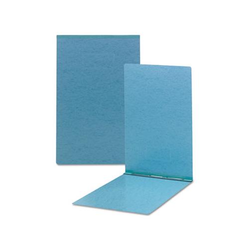 Top Opening Press Guard Report Cover, Prong Fastener, 11 X 17, Blue