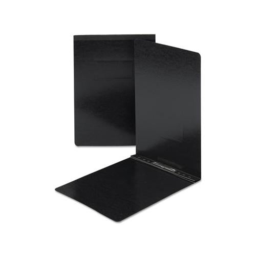 Top Opening Pressboard Report Cover, Prong Fastener, 11 X 17, Black