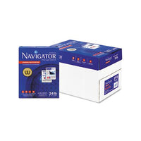 Premium Multipurpose Copy Paper, 97 Bright, 24lb, 8.5 X 11, White, 500 Sheets-ream, 10 Reams-carton