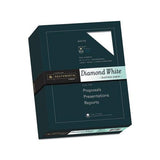 25% Cotton Diamond White Business Paper, 95 Bright, 20 Lb, 8.5 X 11, 500-ream