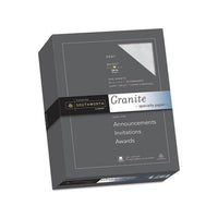 Granite Specialty Paper, 24 Lb, 8.5 X 11, Gray, 500-ream