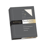 Parchment Specialty Paper, 32 Lb, 8.5 X 11, Ivory, 250-pack