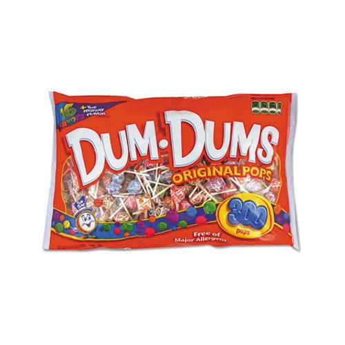 Dum-dum-pops, Assorted Flavors, Individually Wrapped, 300-pack