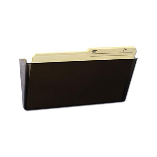 Unbreakable Magnetic Wall File, Letter-legal, 16 X 7, Single Pocket, Smoke