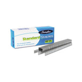 S.f. 1 Standard Staples, 0.25" Leg, 0.5" Crown, Steel, 5,000-box