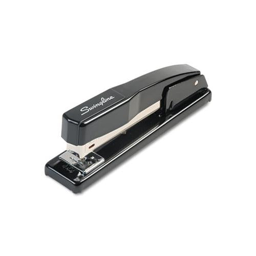 Commercial Full Strip Desk Stapler, 20-sheet Capacity, Black