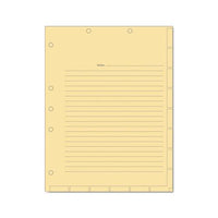 Medical Chart Index Divider Sheets, 11 X 8.5, Manila, 400-box