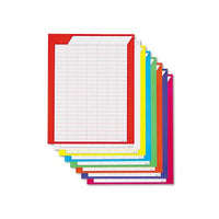 Vertical Incentive Chart Pack, 22w X 28h, 8 Assorted Colors, 8-pack