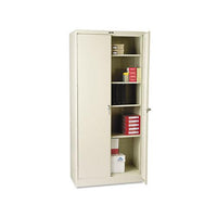 78" High Deluxe Cabinet, 36w X 18d X 78h, Putty