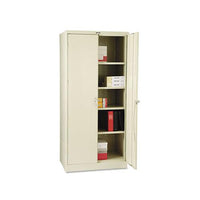 78" High Deluxe Cabinet, 36w X 24d X 78h, Putty