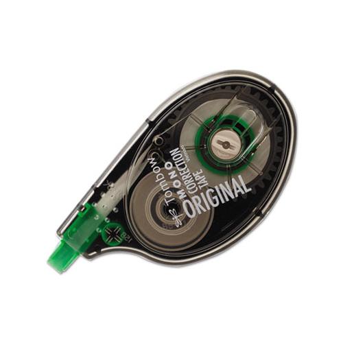 Mono Correction Tape, Non-refillable, 1-6" X 394", White Tape