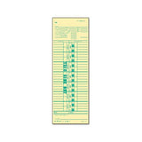 Time Card For Cincinnati-simplex, Weekly, 3 1-2 X 10 1-2, 500-box