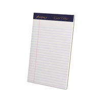 Gold Fibre Writing Pads, Narrow Rule, 5 X 8, White, 50 Sheets, 4-pack