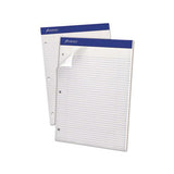 Double Sheet Pads, Narrow Rule, 8.5 X 11.75, White, 100 Sheets