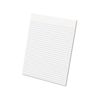 Glue Top Pads, Wide-legal Rule, 8.5 X 11, White, 50 Sheets, Dozen