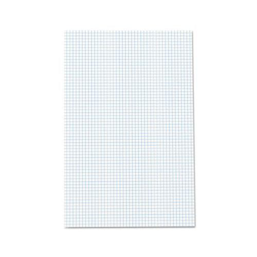 Quadrille Pads, 4 Sq-in Quadrille Rule, 11 X 17, White, 50 Sheets