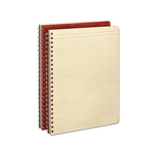 Computation Book, 4 Sq-in Quadrille Rule, 11.75 X 9.25, Antique Ivory, 76 Sheets