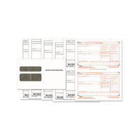 W-2 Tax Form-envelope Kits, 8 1-2 X 5 1-2, 6-part, Inkjet-laser, 24 W-2s & 1 W-3
