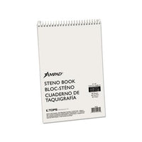 Steno Books, Gregg Rule, Tan Cover, 6 X 9, 60 Green Tint Sheets