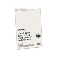 Steno Books, Gregg Rule, Tan Cover, 6 X 9, 80 Green Tint Sheets