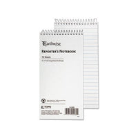 Earthwise By Oxford Reporter's Notebook, Gregg Rule, 4 X 8, White, 70 Sheets