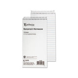 Earthwise By Oxford Reporter's Notebook, Gregg Rule, 4 X 8, White, 70 Sheets