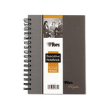 Royale Wirebound Business Notebook, College, Black-gray, 8.25 X 5.88, 96 Sheets