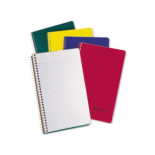 Earthwise By 100% Recycled Small Notebooks, 3 Subjects, College Rule, Randomly Assorted Color Covers, 9.5 X 6, 150 Sheets