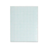 Cross Section Pads, 8 Sq-in Quadrille Rule, 8.5 X 11, White, 50 Sheets