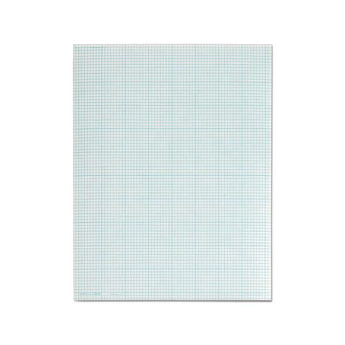 Cross Section Pads, 8 Sq-in Quadrille Rule, 8.5 X 11, White, 50 Sheets
