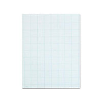 Cross Section Pads, 10 Sq-in Quadrille Rule, 8.5 X 11, White, 50 Sheets