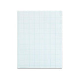 Cross Section Pads, 10 Sq-in Quadrille Rule, 8.5 X 11, White, 50 Sheets