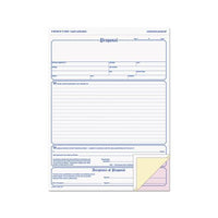 Proposal Form, 8-1-2 X 11, Three-part Carbonless, 50 Forms