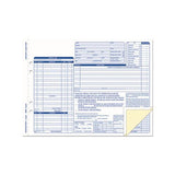 Auto Repair Four-part Order Form, 8 1-2 X 11, Four-part Carbonless, 50 Forms