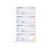 Money And Rent Receipt Books, 2-3-4 X 7 1-8, Two-part Carbonless, 400 Sets-book