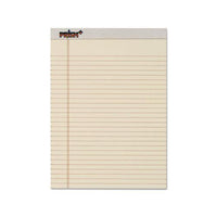 Prism + Colored Writing Pads, Wide-legal Rule, 8.5 X 11.75, Ivory, 50 Sheets, 12-pack