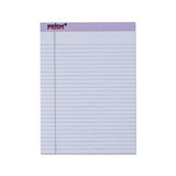 Prism + Colored Writing Pad, Wide-legal Rule, 8.5 X 11.75, Orchid, 50 Sheets, 12-pack