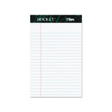 Docket Ruled Perforated Pads, Narrow Rule, 5 X 8, White, 50 Sheets, 12-pack