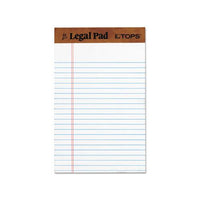 "the Legal Pad" Perforated Pads, Narrow Rule, 5 X 8, White, 50 Sheets, Dozen