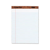 "the Legal Pad" Perforated Pads, Wide-legal Rule, 8.5 X 11.75, White, 50 Sheets