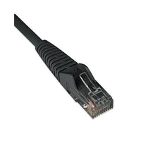 Cat6 Gigabit Snagless Molded Patch Cable, Rj45 (m-m), 1 Ft., Black