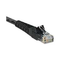 Cat6 Gigabit Snagless Molded Patch Cable, Rj45 (m-m), 7 Ft., Black