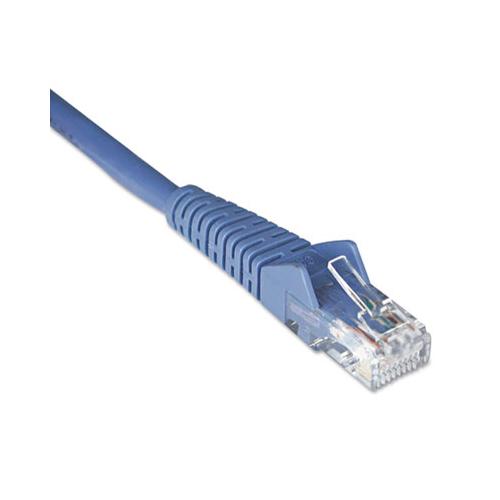 Cat6 Gigabit Snagless Molded Patch Cable, Rj45 (m-m), 7 Ft., Blue