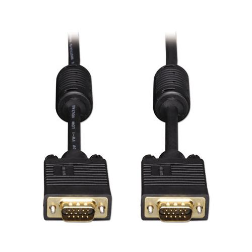 Vga Coaxial High-resolution Monitor Cable With Rgb Coaxial (hd15 M-m), 6 Ft.