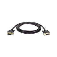 Vga Monitor Extension Cable, 640 X 480 (hd15 M-f), 10 Ft., Black