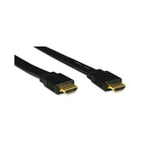 High Speed Hdmi Flat Cable, Ultra Hd 4k, Digital Video With Audio (m-m), 6 Ft.