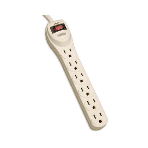 Waber-by-tripp Lite Industrial Power Strip, 6 Outlets, 4 Ft Cord