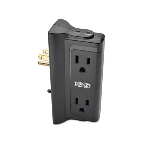 Protect It! Surge Protector, 4 Side-mounted Outlets, Direct Plug-in, 720 Joules