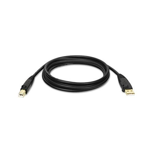 Usb 2.0 A-b Cable (m-m), 15 Ft., Black